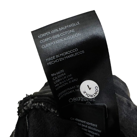 NWT Free People Fields of Flowers Wide Leg Overalls Vintage Black - Picture 7 of 7